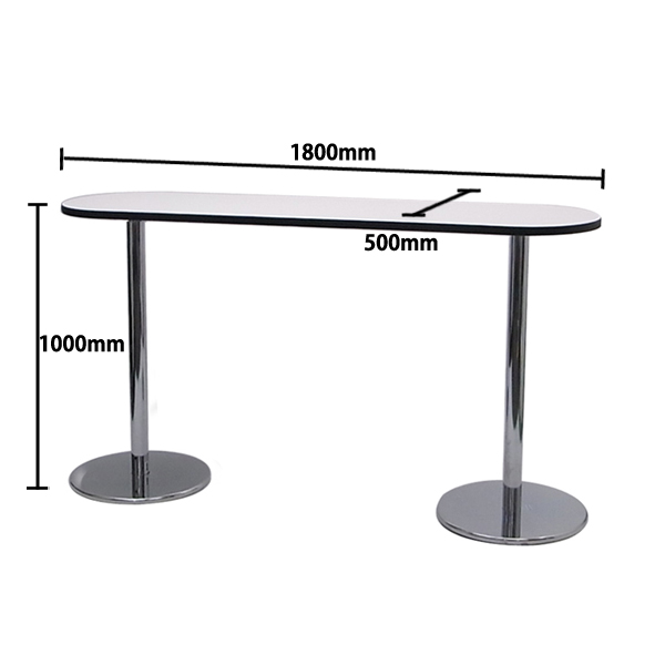 楕円カウンターテーブル(1800mm)