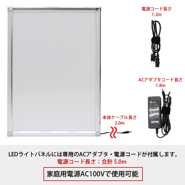 ブース用LEDライトパネルセット(A1)