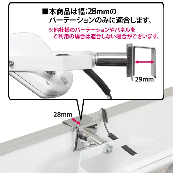 パネル用投光器・M