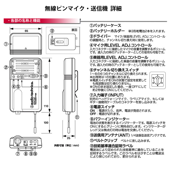 アンプセット(60W)