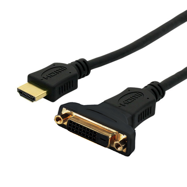HDMI⇔DVI(-I)変換ケーブル