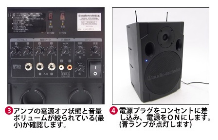 ワイヤレスアンプ(60W)