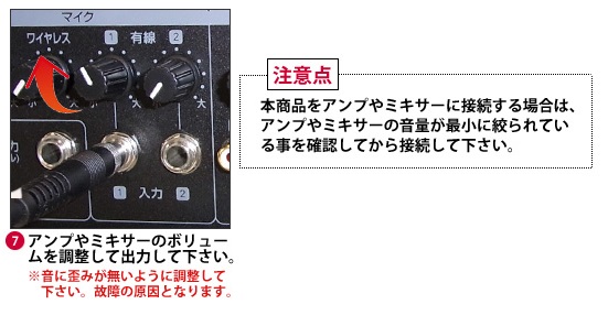 無線マイク&受信機セット