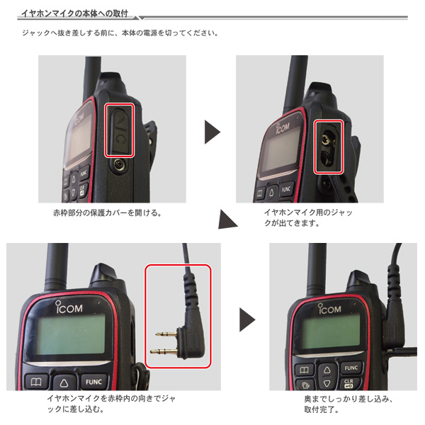 LTEトランシーバー(icom IP500H)