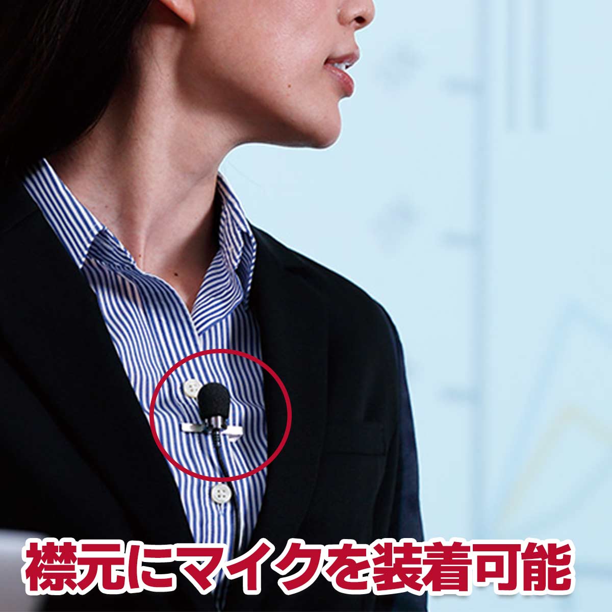 アンプ本体＋ワイヤレスマイク1本＋ピンマイクセット