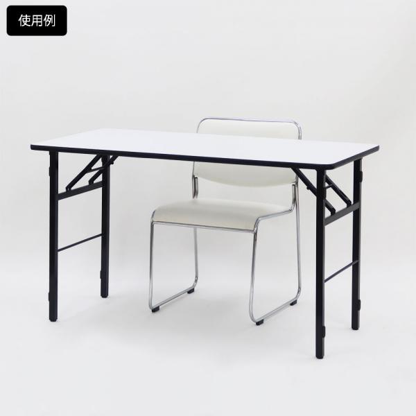 会議テーブルW1200×D600（白）