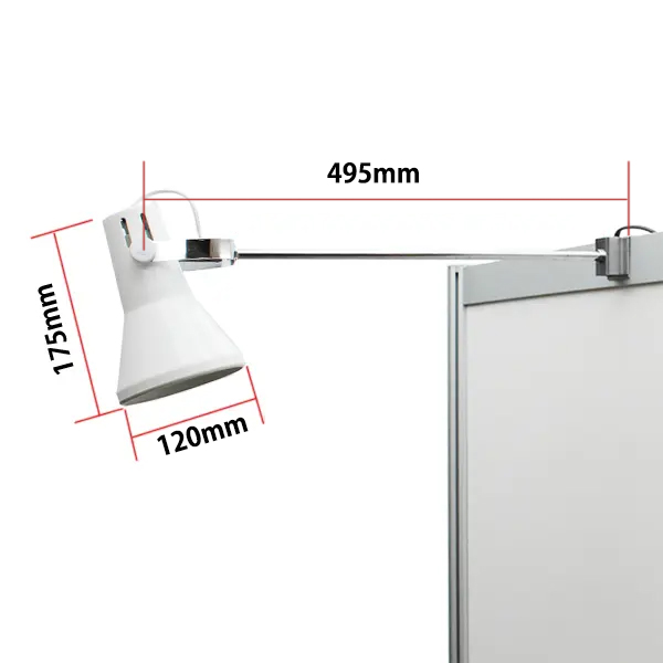 ブース用LEDアームスポットライト(昼白色)