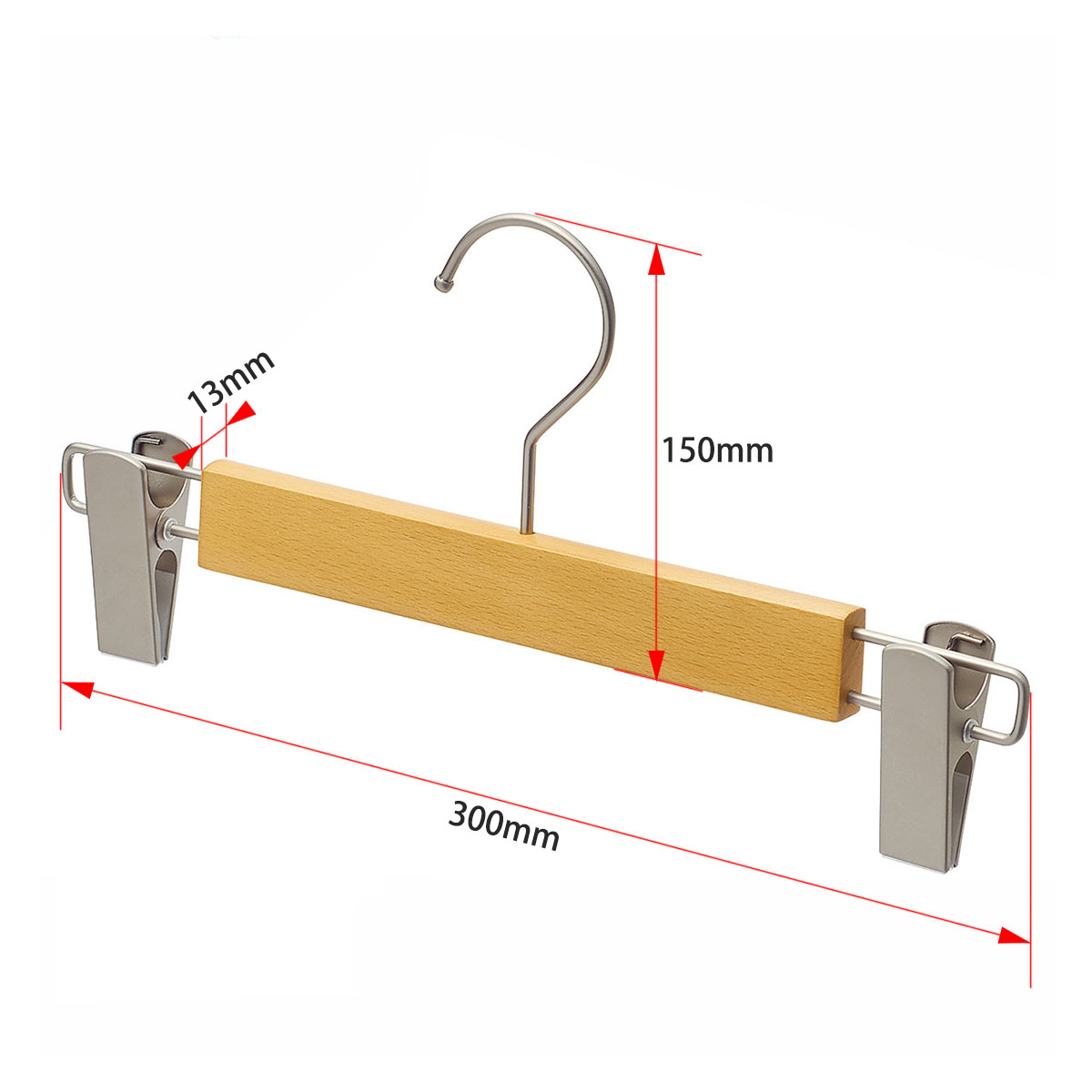 木製ボトムハンガー (ナチュラル)